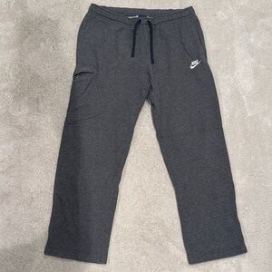 Nike Charcoal Sweatpants with Logo